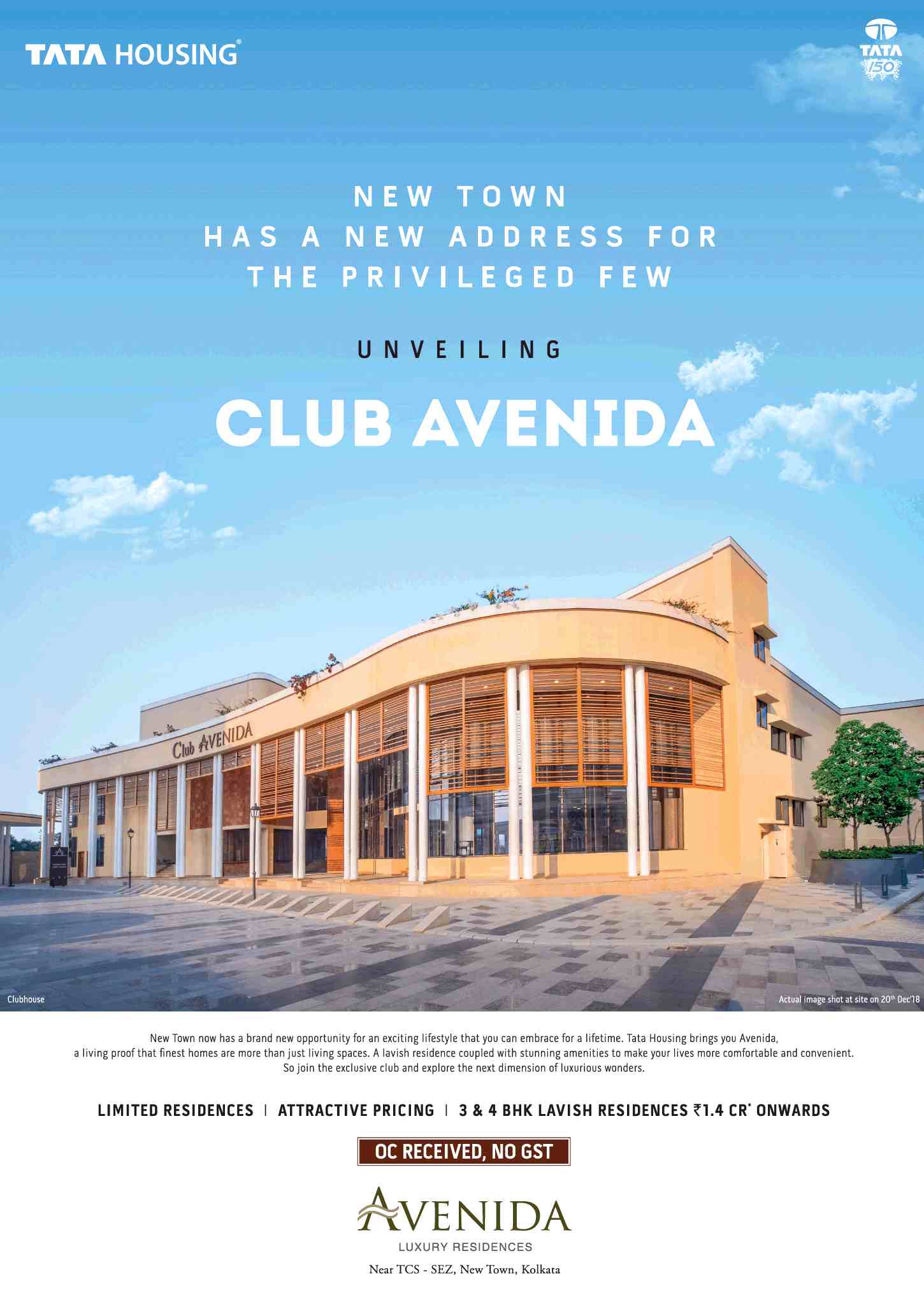 Unveiling Club Avenida at Tata Avenida in Kolkata Update